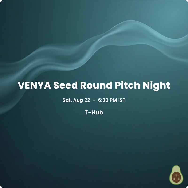 VENYA Seed Round Pitch Night